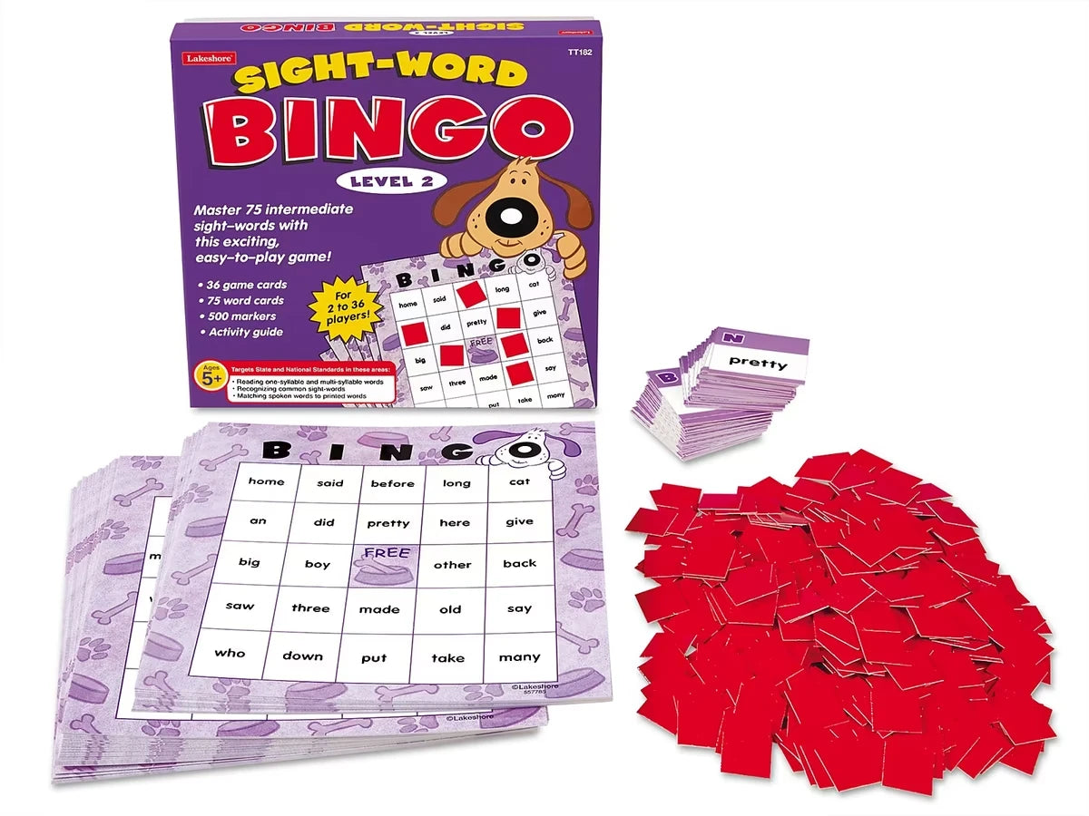 Sight-Word Bingo - Level 2 - US 6096