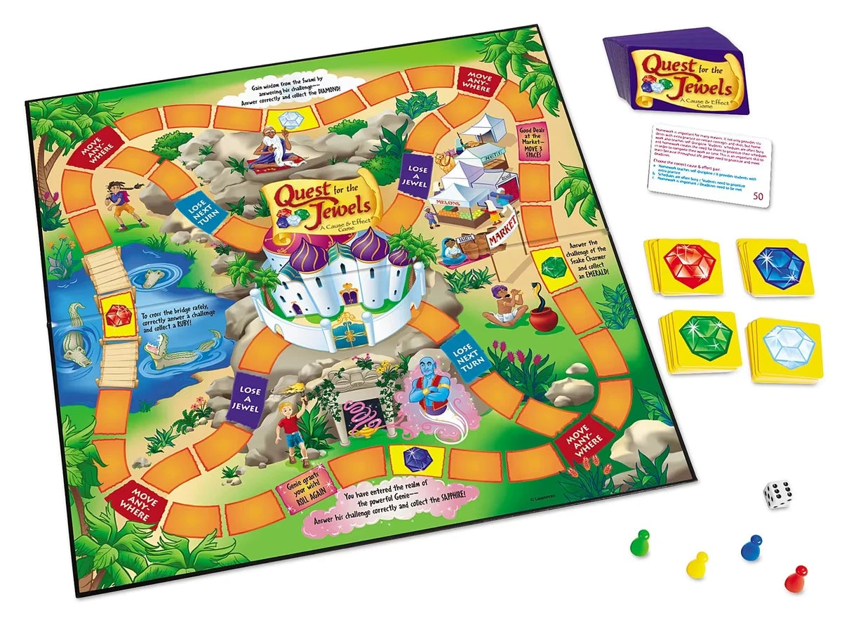 Quest for the Jewels: Cause & Effect Game - US 4516