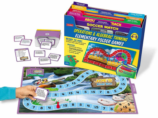 Operations & Algebraic Thinking Folder Game Library - Gr. 4-5 - US 8815