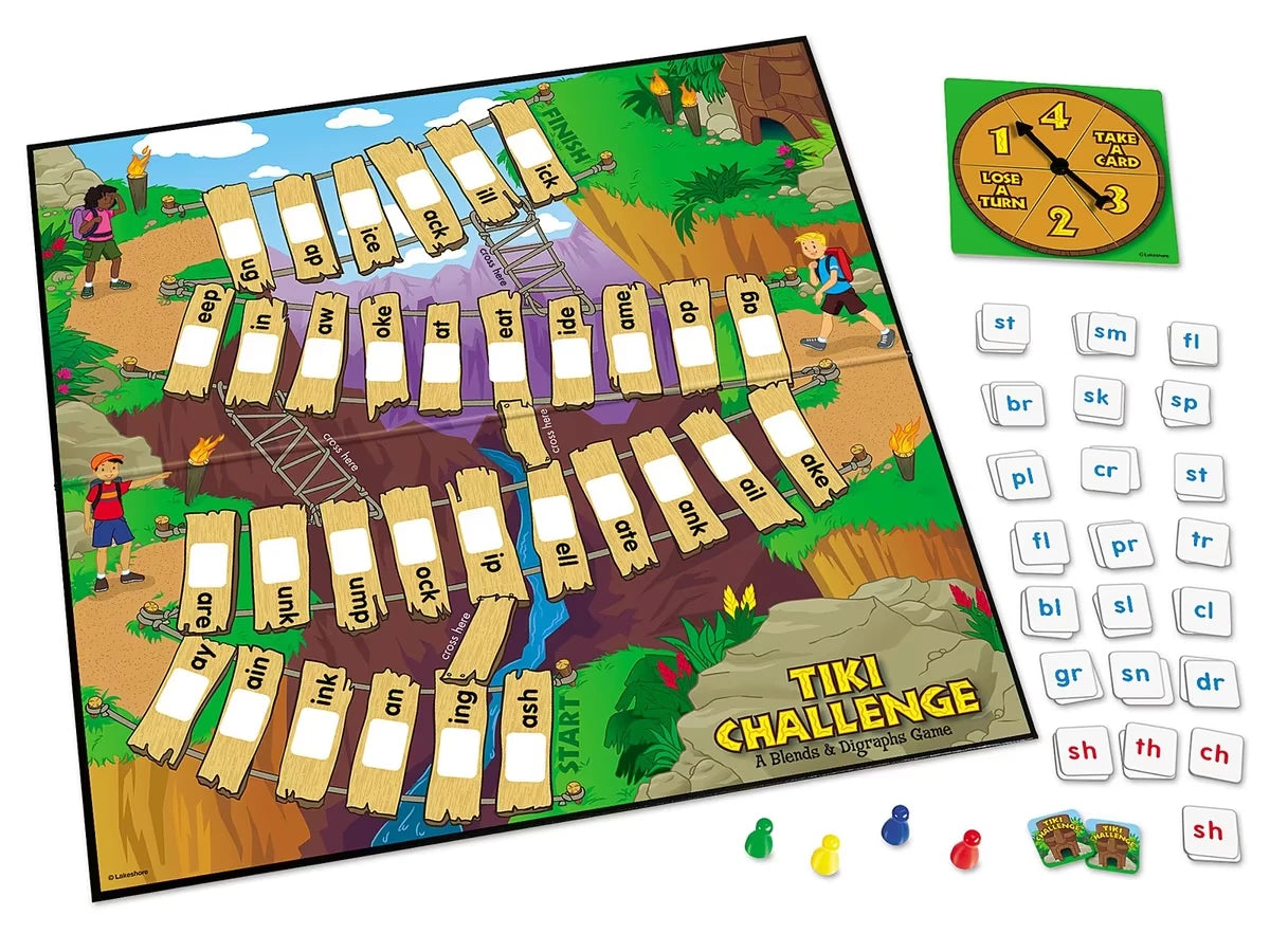 Tiki Challenge: Blends & Digraphs Game - US 9506