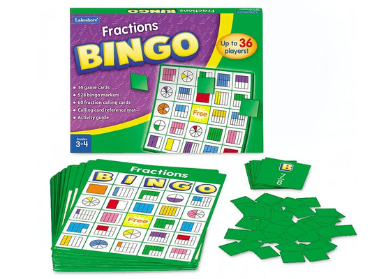 Fractions Bingo - US 8742