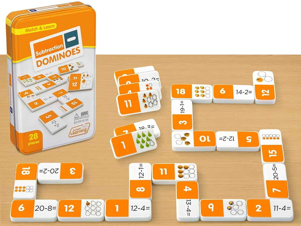Mastering Subtraction Dominoes - US 4523