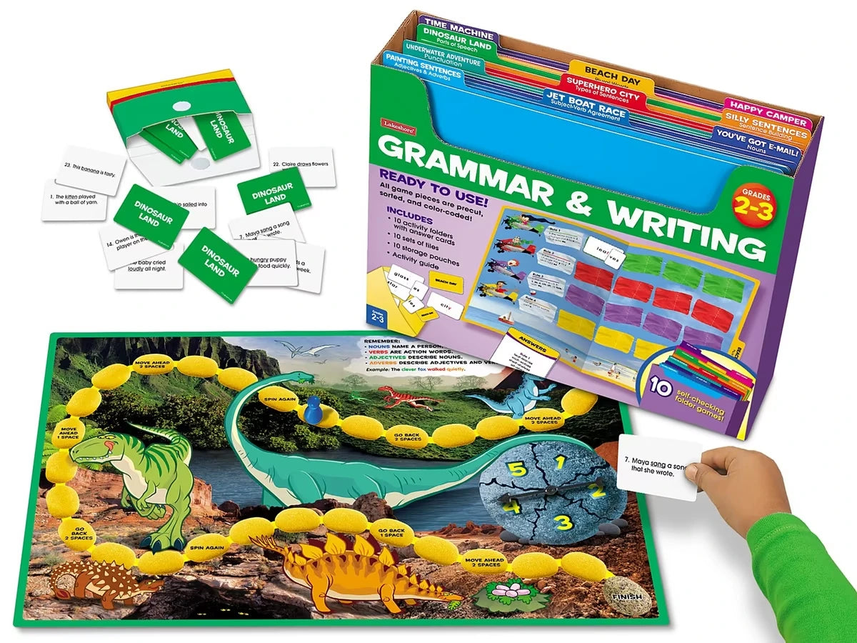 Grammar & Writing Folder Game Library - Gr. 2-3 - US 3513