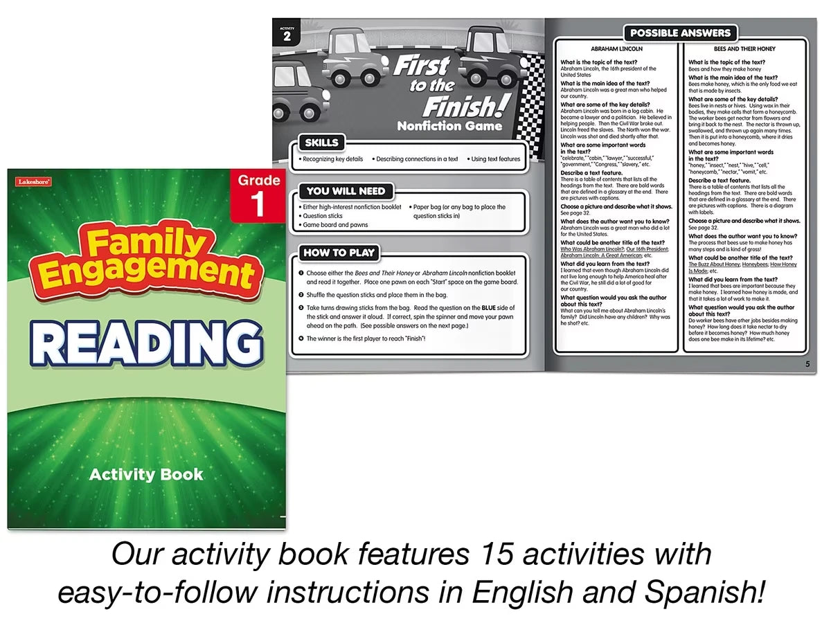 Family Engagement Reading Pack - Gr. 1 - US 5180