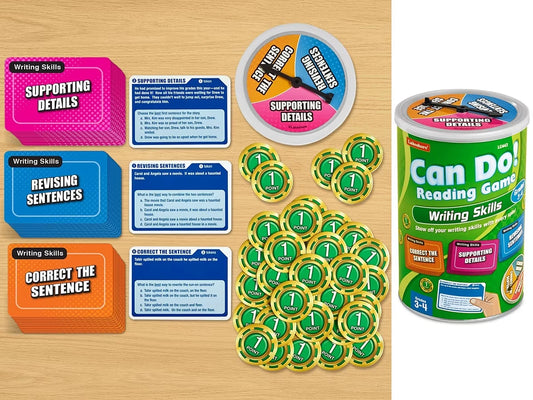 Can Do! Writing Skills Game - Gr. 3-4 - US 5899