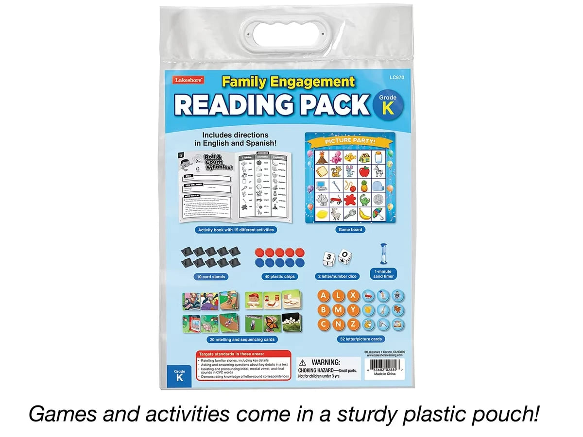 Family Engagement Reading Pack - Kindergarten - US 1935