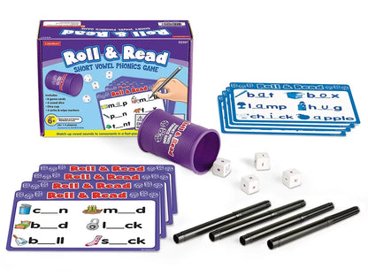 Roll & Read Short Vowel Game - US 6104