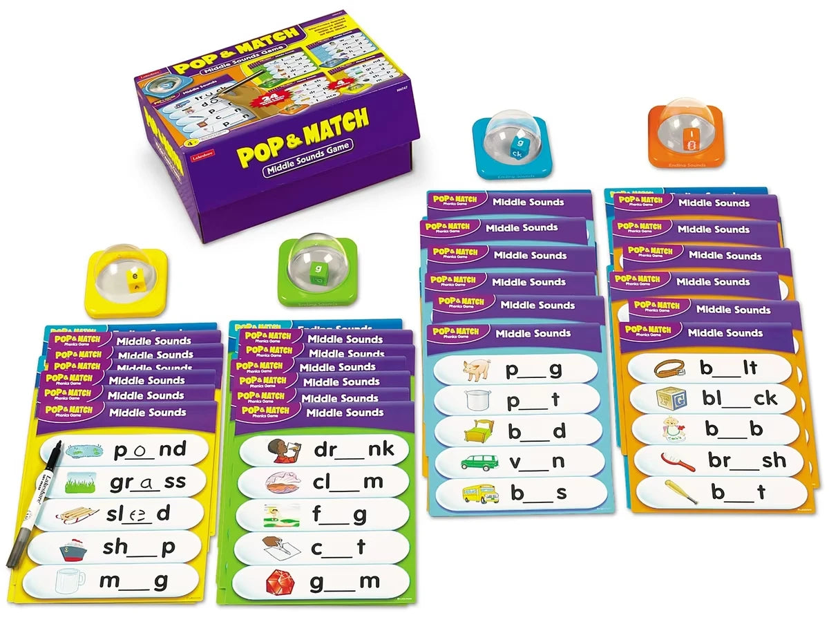 Pop & Match Middle Sounds Game Box - US 5318