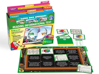 Reading Informational Text Folder Game Library - Gr. 4-5 - US 3863