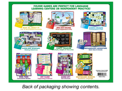 Reading Informational Text Folder Game Library - Gr. 4-5 - US 3863