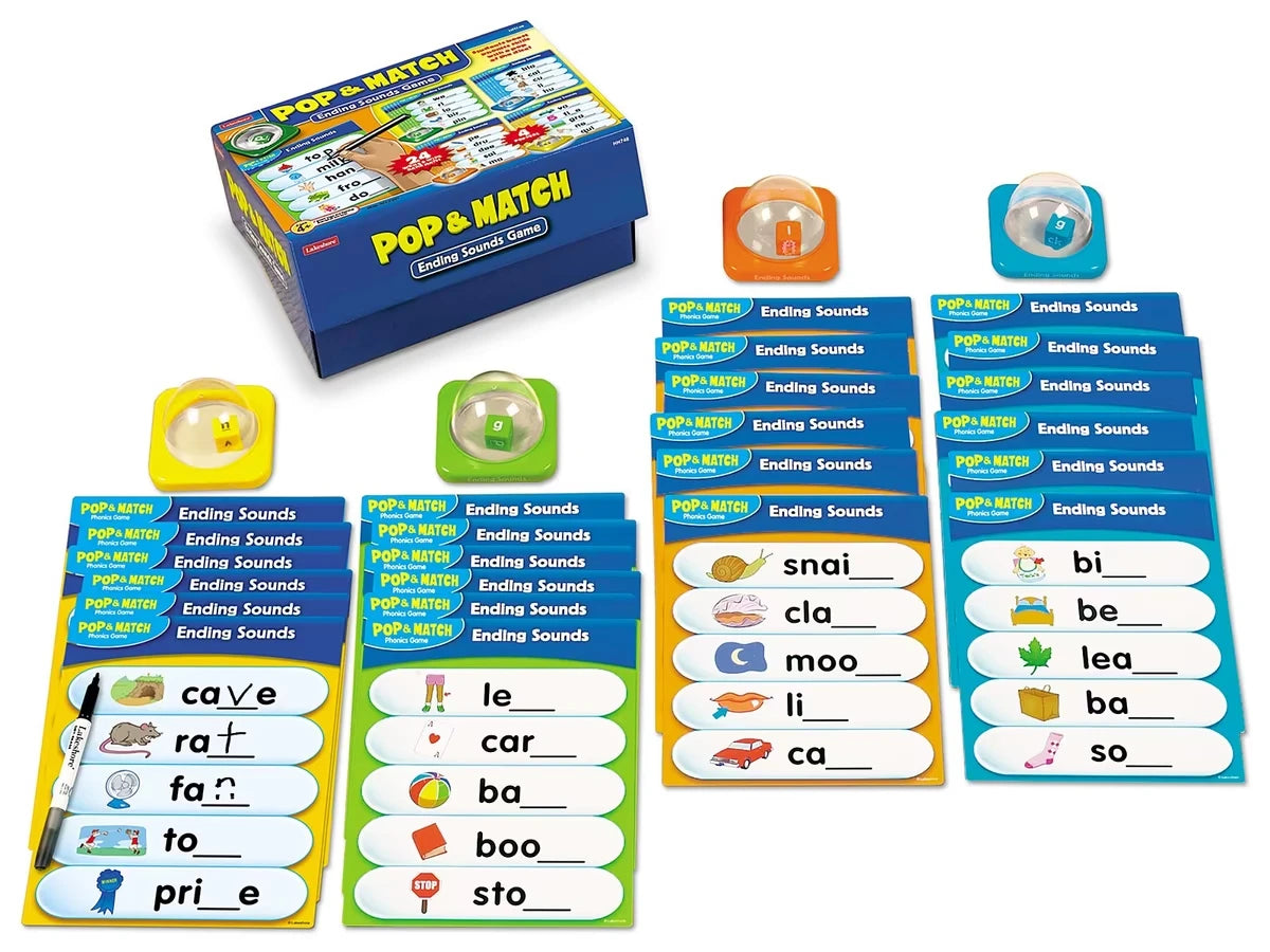 Pop & Match Ending Sounds Game Box - US 1839