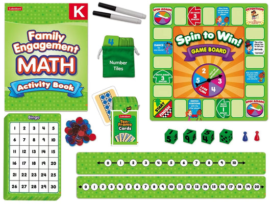 Family Engagement Math Pack - Kindergarten - US 4894
