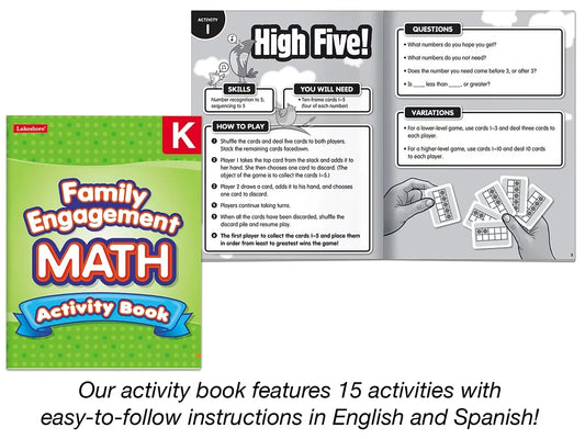 Family Engagement Math Pack - Kindergarten - US 4894