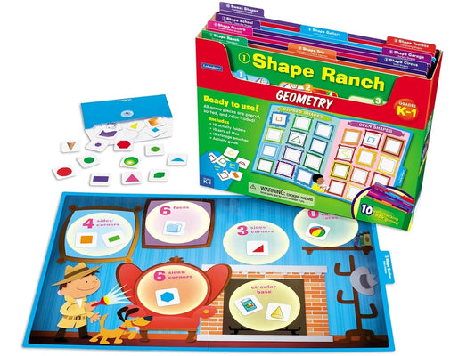 Geometry Folder Game Library - K-Gr. 1 - US 9869