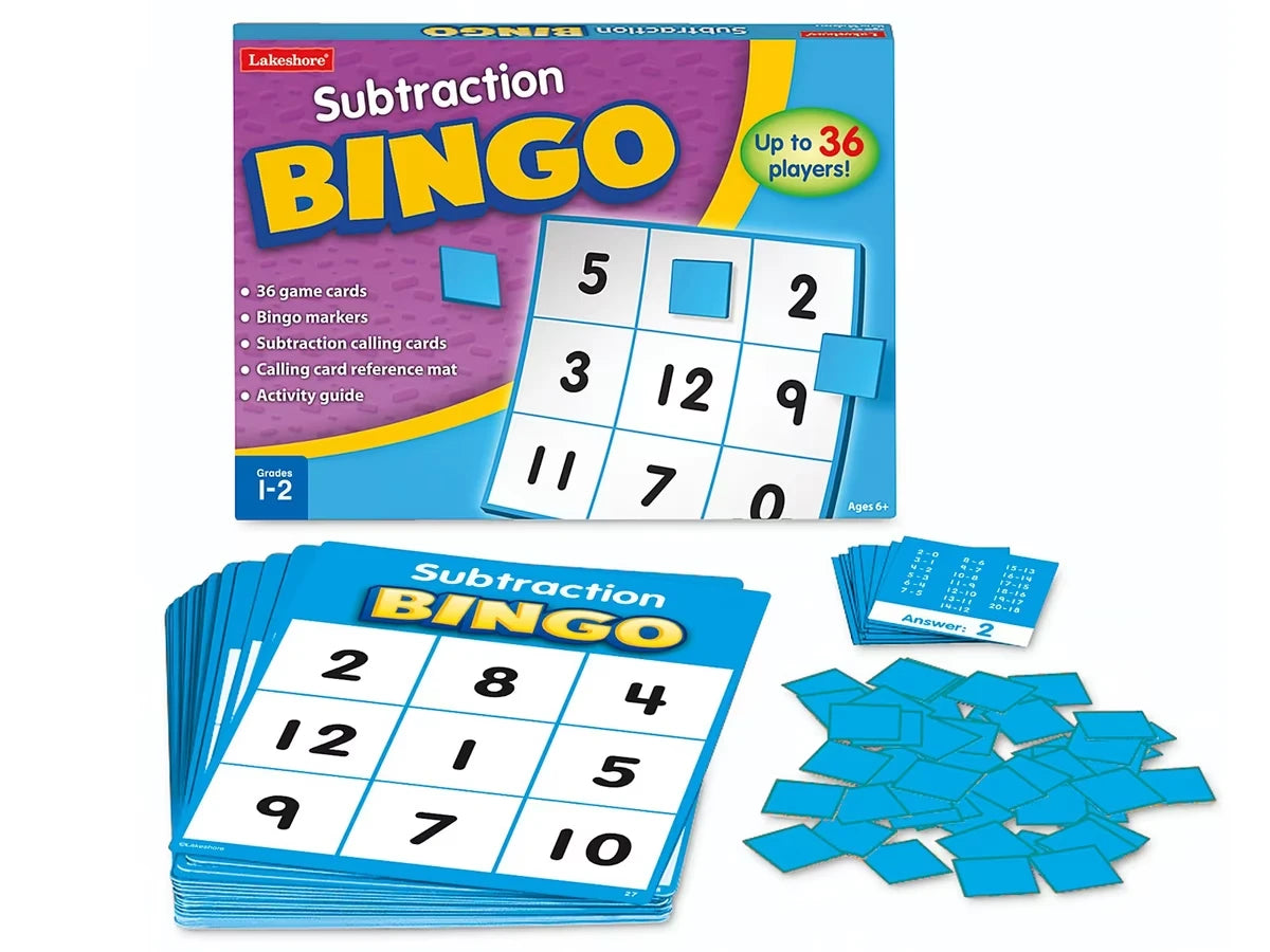 Subtraction Bingo - US 1048