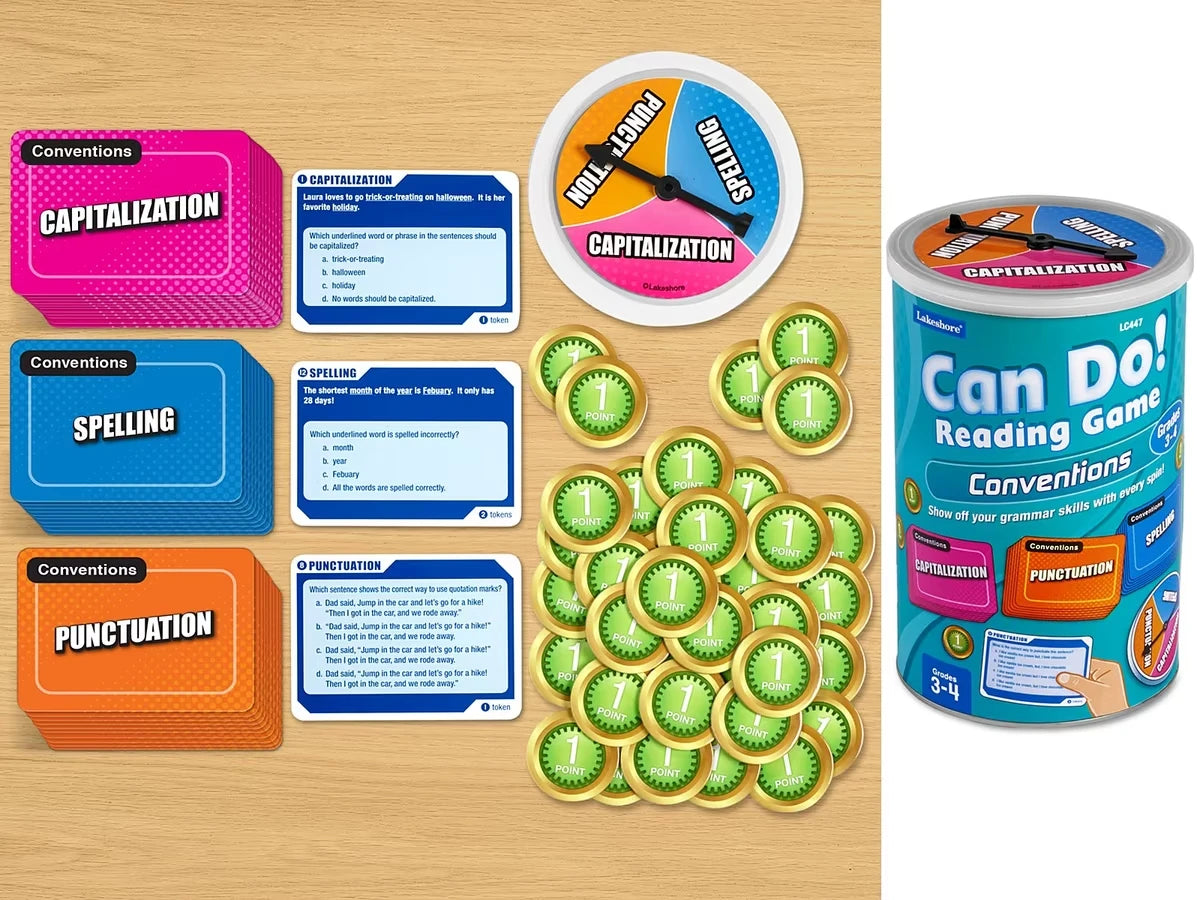 Can Do! Language Conventions Game - Gr. 3-4 - US 1212