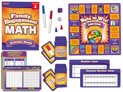Family Engagement Math Pack - Gr. 4 - US 5667