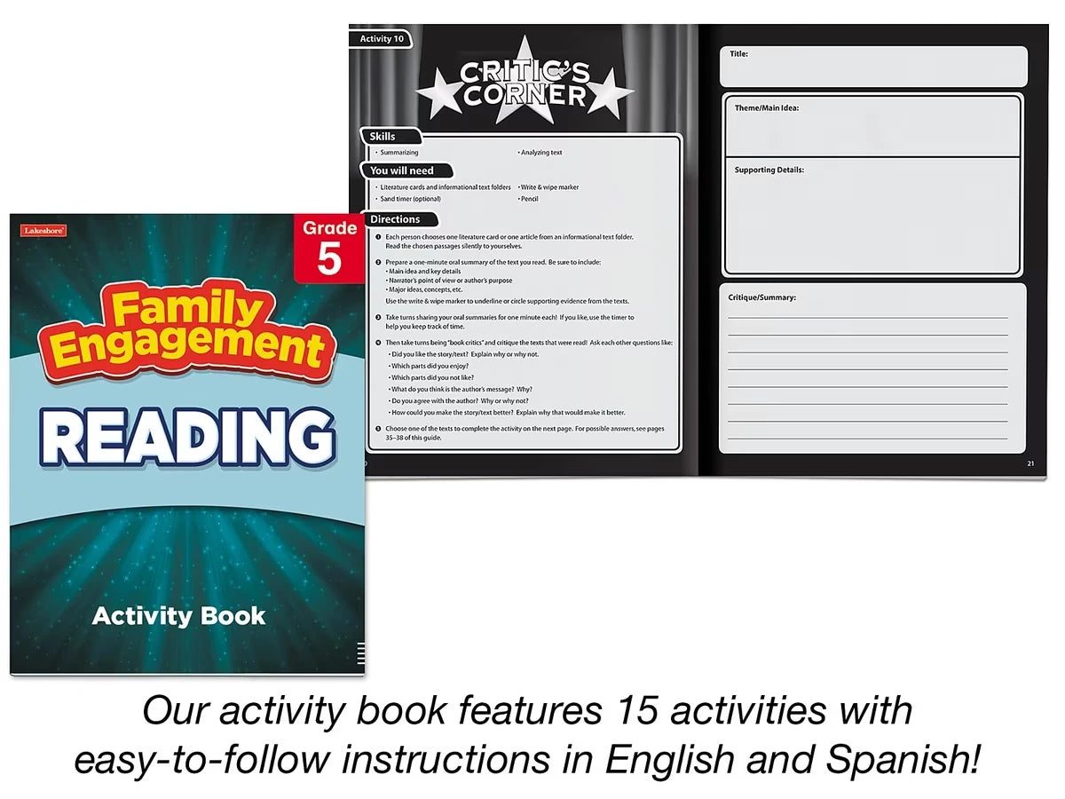 Family Engagement Reading Pack - Gr. 5 - US 5041
