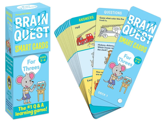Brain Quest Challenge Cards - Preschool-Pre K - US 3252