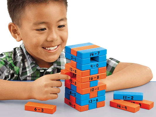 Subtraction Tower of Math Game - US 5314
