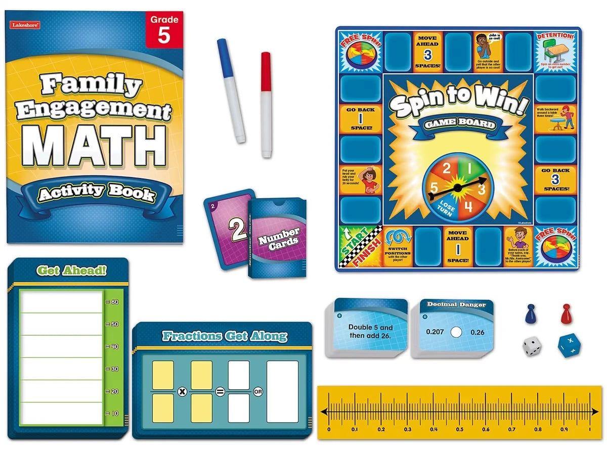 Family Engagement Math Pack - Gr. 5 - US 5961