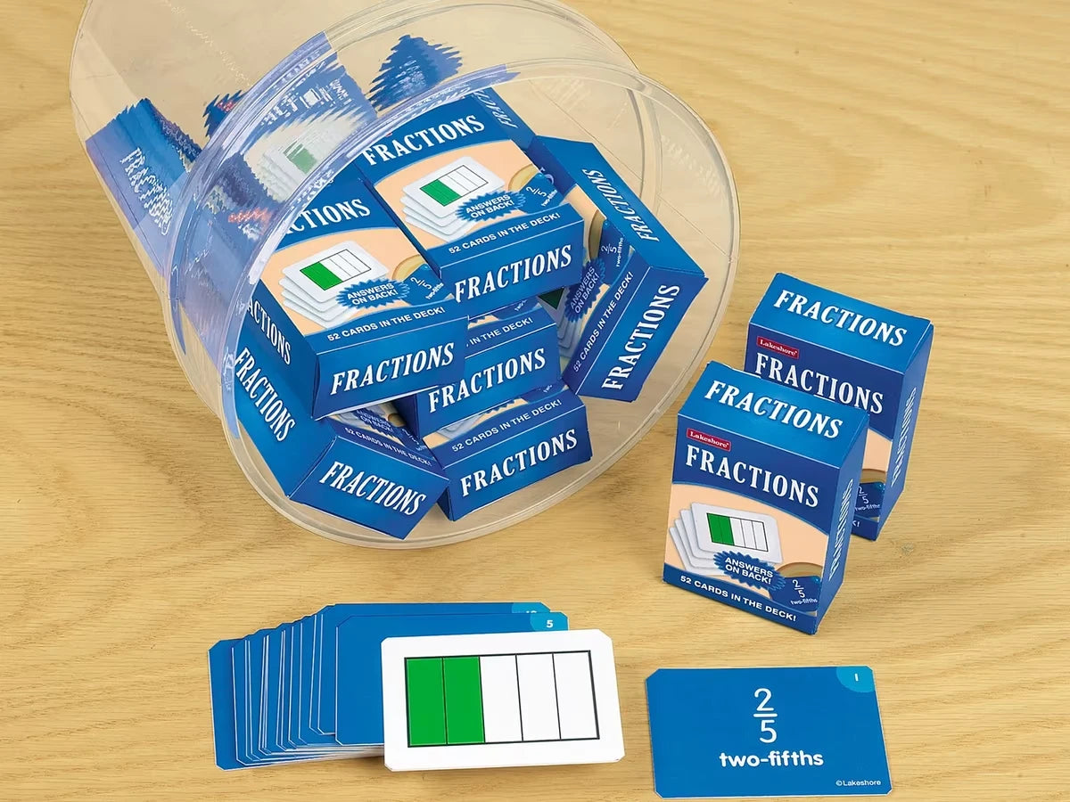 Fractions Practice Cards - US 6508