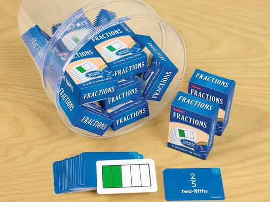 Fractions Practice Cards - US 6508