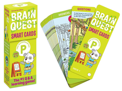 Brain Quest Challenge Cards - Pre-K - US 4614