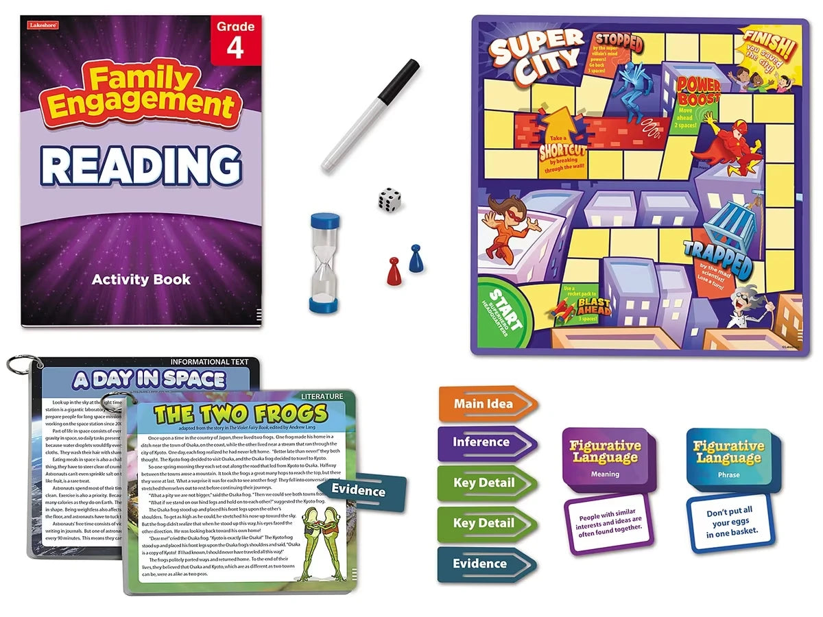 Family Engagement Reading Pack - Gr. 4 - US 7609
