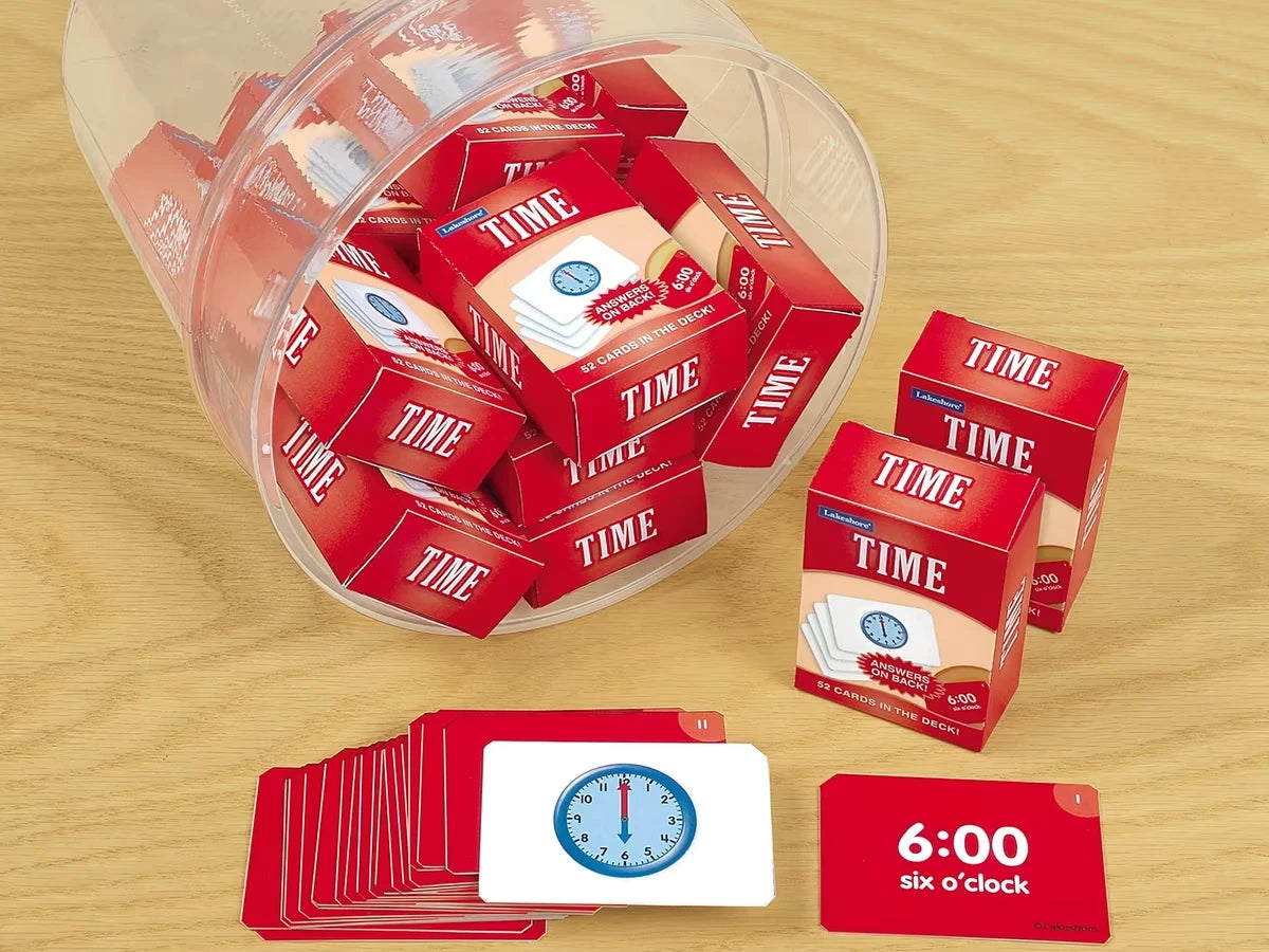 Time Practice Cards - US 8522