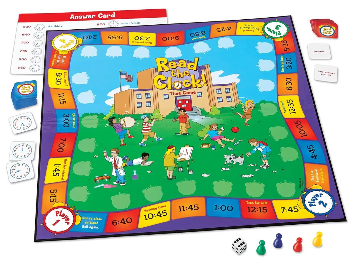 Read the Clock! Time Game - US 6644