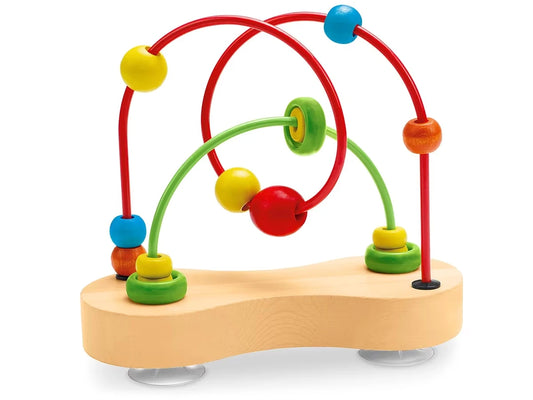 Double Bubble Wooden Beads Maze - US 8693
