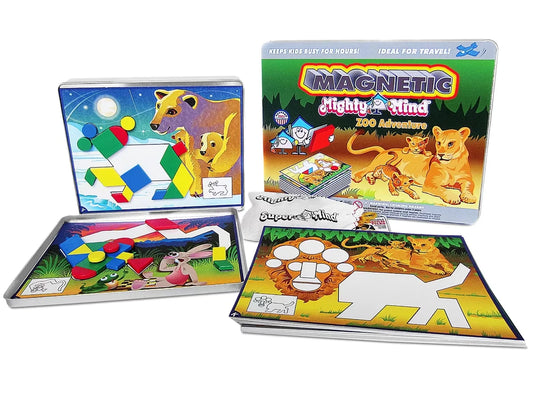 Magnetic MightyMind® Logic Puzzle - Zoo Adventure - US 4723