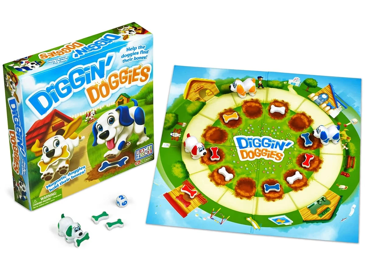 Diggin’ Doggies Color Match Game - US 6776