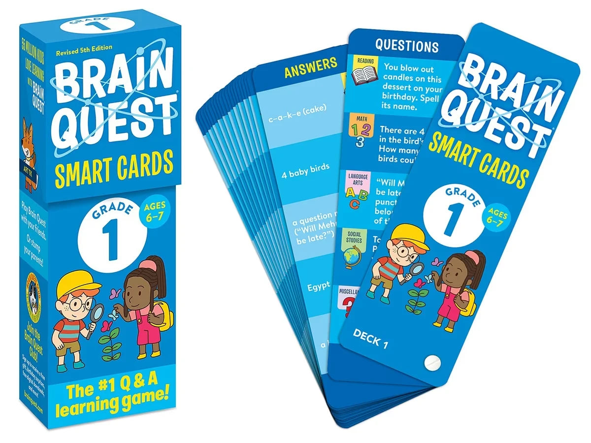 Brain Quest Challenge Cards - Gr. 1 - US 2085