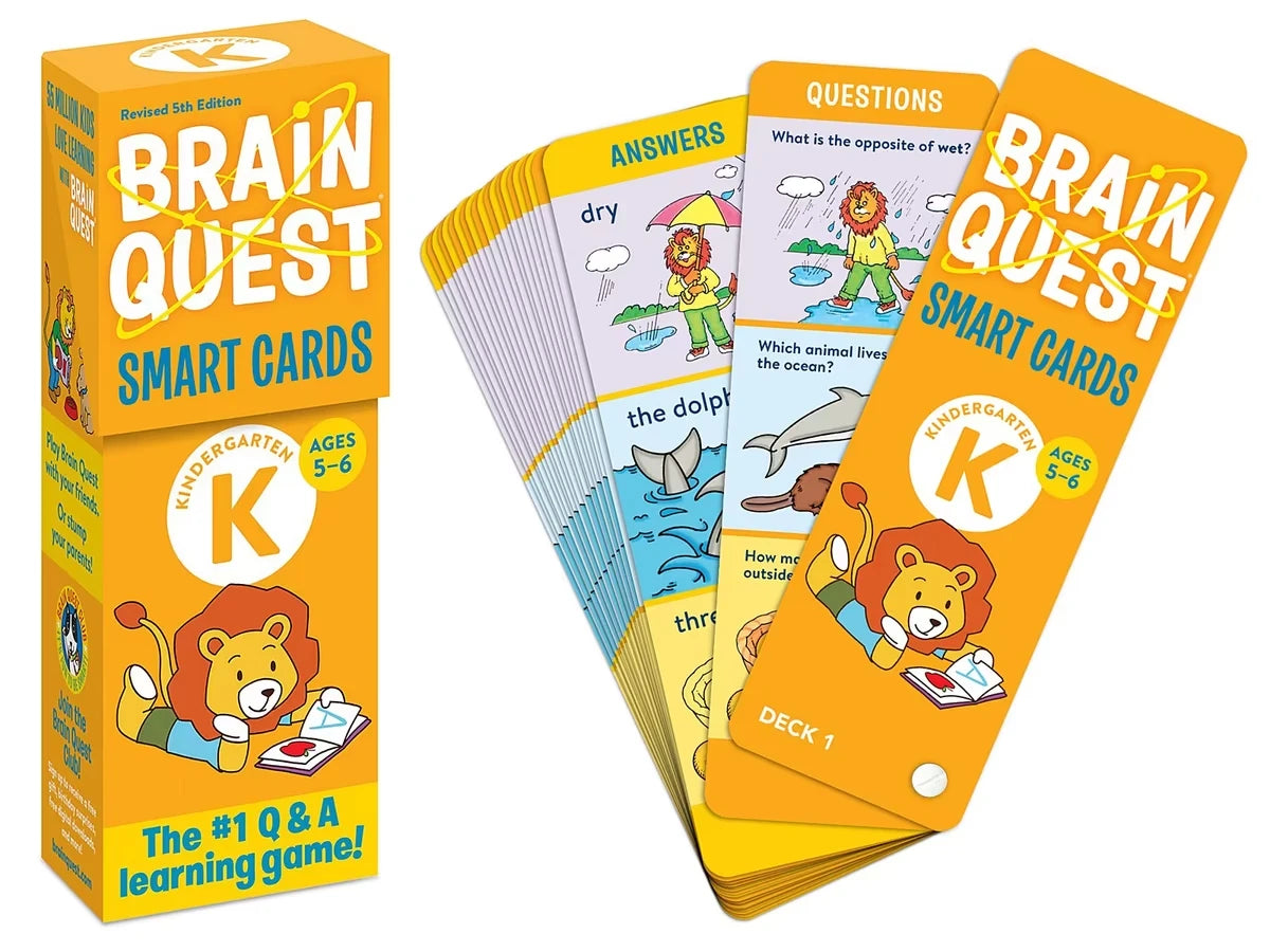 Brain Quest Challenge Cards - Kindergarten - US 1716