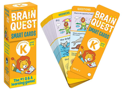 Brain Quest Challenge Cards - Kindergarten - US 1716