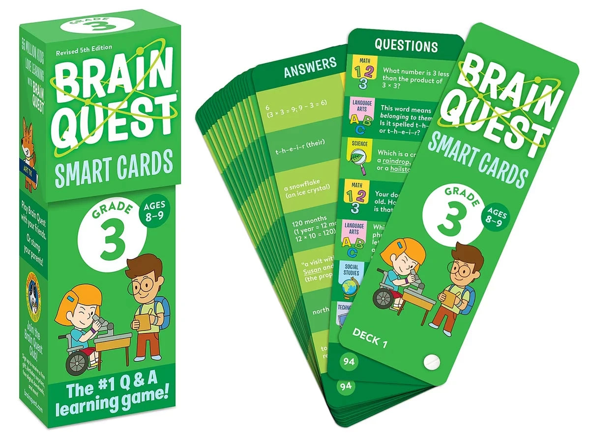 Brain Quest Challenge Cards - Gr. 3 - US 8514