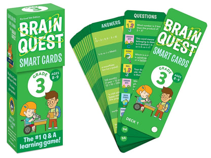 Brain Quest Challenge Cards - Gr. 3 - US 8514