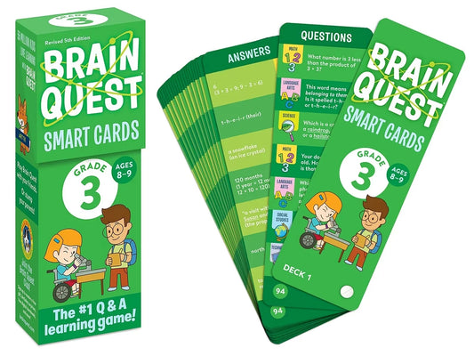 Brain Quest Challenge Cards - Gr. 3 - US 8514