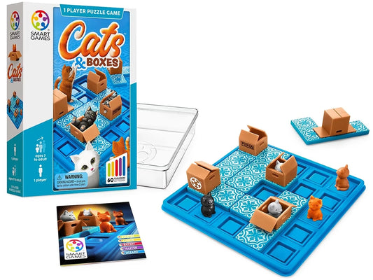 Cats & Boxes Puzzle Game - US 4930