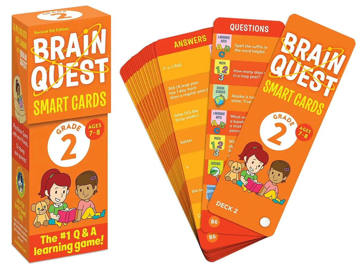 Brain Quest Challenge Cards - Gr. 2 - US 5635