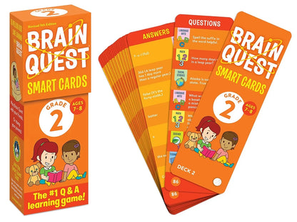 Brain Quest Challenge Cards - Gr. 2 - US 5635