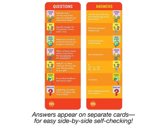 Brain Quest Challenge Cards - Gr. 2 - US 5635