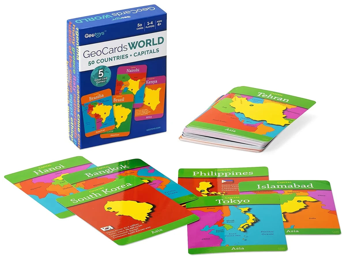 World GeoCard Game - US 2634