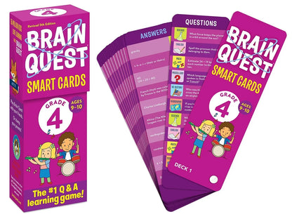 Brain Quest Challenge Cards - Gr. 4 - US 6761