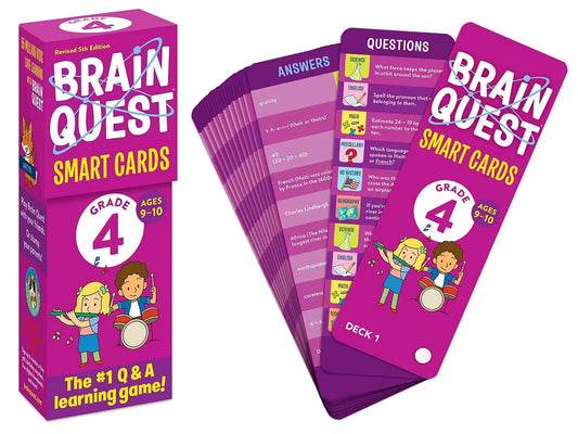 Brain Quest Challenge Cards - Gr. 4 - US 6761