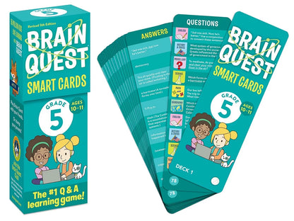 Brain Quest Challenge Cards - Gr. 5 - US 2497