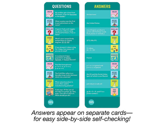 Brain Quest Challenge Cards - Gr. 5 - US 2497