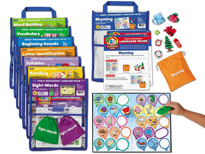 Family Engagement Language Packs - Preschool-Kindergarten - Complete Set - US 9088
